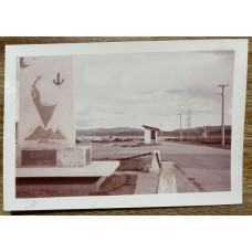 USHUAIA TIERRA DEL FUEGO ANTIGUA FOTO UN POCO MAS CHICA QUE TARJETA POSTAL